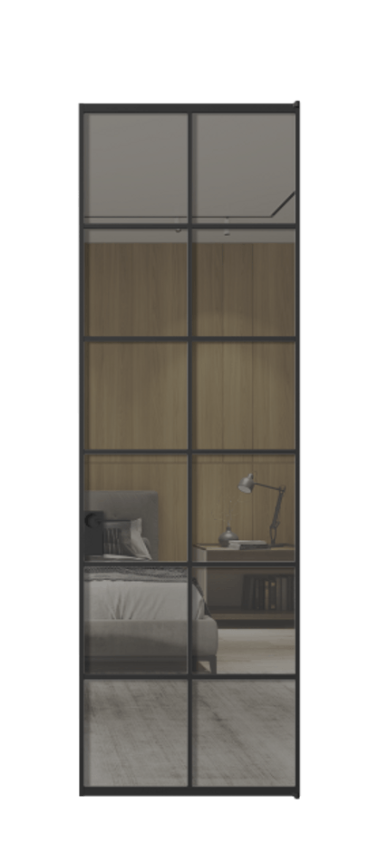 Алюминиевая дверь АЛПЛ040.05 Алюминий Черный Рефлективное серое стекло "Stopsol", калёное. Без короба чер Цена 160090 Стоимость комплекта двери включает:
1. Полотно (600/650/700/750/800/850/900/950*2000-2400 мм).
2. Короб
3. Комплект фурнитуры (2 торцевые петли и магнитный замок с ответной планкой). Фабрика дверей Волховец 8 (800) 551 43 19 Алюминиевая дверь АЛПЛ040.05 Алюминий Черный Рефлективное серое стекло "Stopsol", калёное Цена 160090 | Volhovec