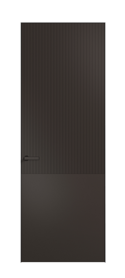Межкомнатная дверь Velvet АКП 8205 Матовый антрацит. Цена 73990  | Volhovec