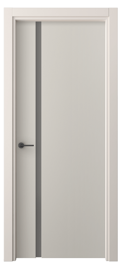 Межкомнатная дверь Freedom 4222 ПЭТ светло-серый Сатинированное серое стекло, триплекс Цена 40420 ₽ | Volhovec