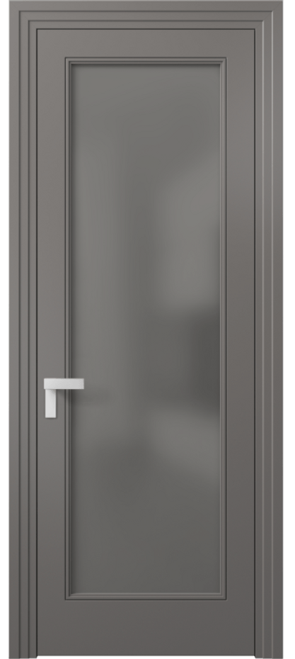 Дверь межкомнатная Rocca 8300 Матовый классический серый Сатинированное серое стекло, триплекс Каскадный компланарный наличник МКЛС Цена 87040 ₽ Наличники уже входят в базовый комплект. Фабрика дверей Волховец 8 (800) 551 43 19 Межкомнатная дверь Rocca 8300 Матовый классический серый Сатинированное серое стекло, триплекс Цена 87040 ₽ | Volhovec