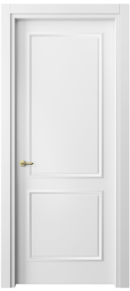 Межкомнатная дверь Париж 8121 Матовый белоснежный  Цена 70660 ₽| Volhovec
