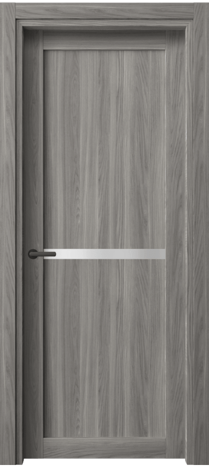 Межкомнатная дверь Нео 2112 Имбирный ясень Сатинированное стекло Цена 36850 ₽ | Volhovec