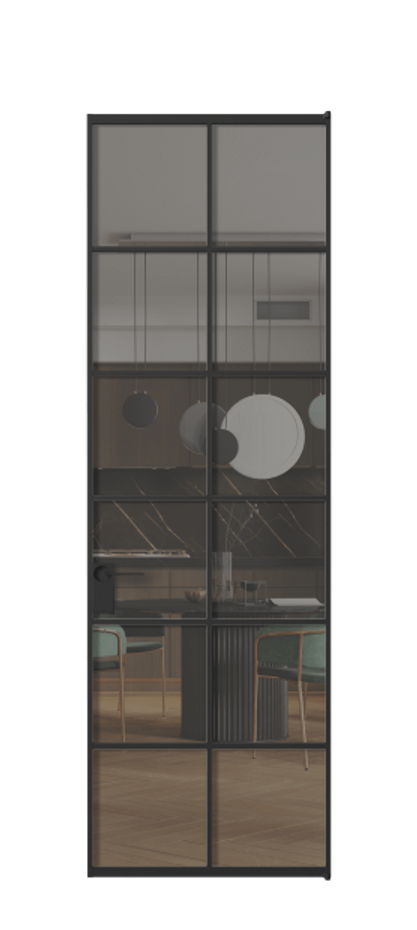 Алюминиевая дверь АЛПЛ040.05 Алюминий Черный Прозрачное серое стекло, триплекс. Без короба чер Цена 130760 Стоимость комплекта двери включает:
1. Полотно (600/650/700/750/800/850/900/950*2000-2400 мм).
2. Короб
3. Комплект фурнитуры (2 торцевые петли и магнитный замок с ответной планкой). Фабрика дверей Волховец 8 (800) 551 43 19 Алюминиевая дверь АЛПЛ040.05 Алюминий Черный Прозрачное серое стекло, триплекс Цена 130760 | Volhovec