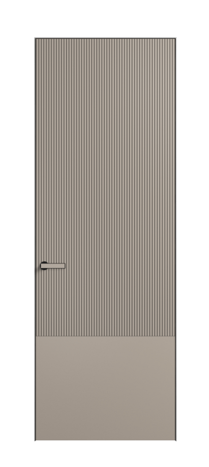 Дверь межкомнатная Velvet 8203 Матовый бисквитный. Скрытый короб Черный Цена 68220 . Фабрика дверей Волховец 8 (800) 551 43 19 Межкомнатная дверь Velvet 8203 Матовый бисквитный. Цена 68220 | Volhovec