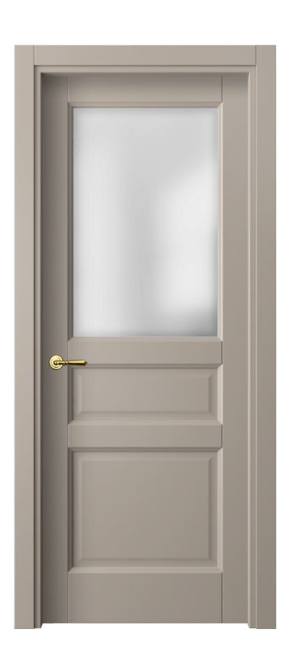 Межкомнатная дверь Galant 1432 Матовый бисквитный Сатинированное стекло Цена 55020 ₽ | Volhovec