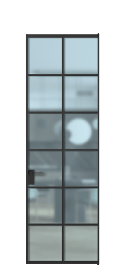 Алюминиевая дверь АЛПЛ040.05 Алюминий Черный Сатинированное голубое стекло, триплекс. Без короба чер Цена 130760 Стоимость комплекта двери включает:
1. Полотно (600/650/700/750/800/850/900/950*2000-2400 мм).
2. Короб
3. Комплект фурнитуры (2 торцевые петли и магнитный замок с ответной планкой). Фабрика дверей Волховец 8 (800) 551 43 19 Алюминиевая дверь АЛПЛ040.05 Алюминий Черный Сатинированное голубое стекло, триплекс Цена 130760 | Volhovec