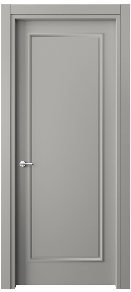 Межкомнатная дверь Париж 8101 Матовый нейтральный серый  Цена 67830 ₽| Volhovec