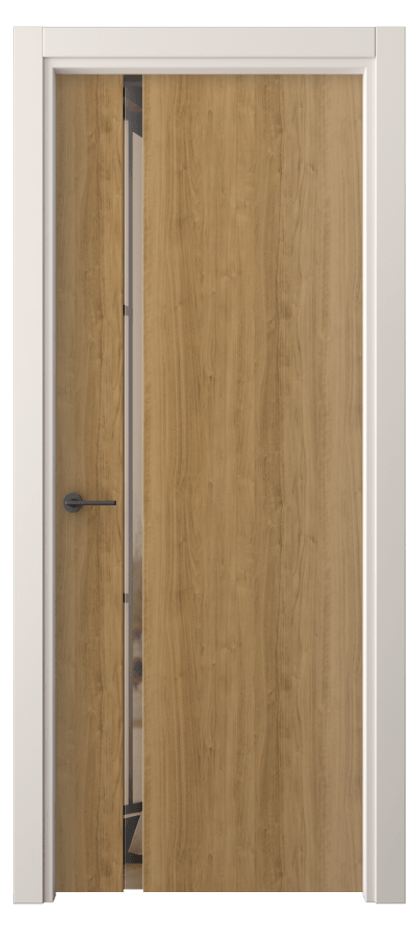 Межкомнатная дверь Freedom 4222 Грецкий орех Двустороннее бронзовое зеркало, триплекс Цена 44940 ₽ | Volhovec