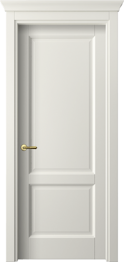 Дверь межкомнатная 1421 МЖМ. Цвет Матовый жемчужный. Материал Гладкая эмаль. Коллекция Галант. Картинка.