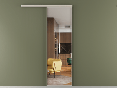 Перегородка Формато вдоль стены 1 створка