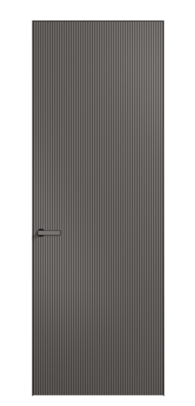 Дверь межкомнатная АКП 8201 МКЛС Матовый классический серый. Цвет Матовый классический серый. Материал Гладкая эмаль. Коллекция Velvet. Картинка.